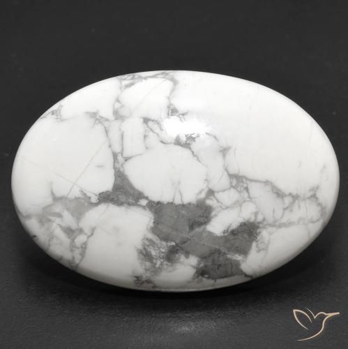 26.30ct Натуральный Серовато-белый Говлит, Овал, Непрозрачный