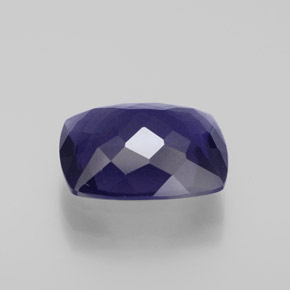 4.20 карата, натуральный Фиолетово-синий Иолит, Подушка, Чистота VS