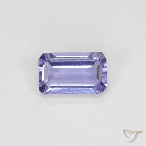 0.21 карата, натуральный Medium Light-Violet Иолит, Октагон / Изумрудная Огранка, VVS-VS