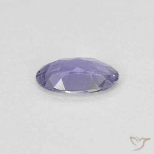 0.15 карата, натуральный Medium Light-Violet Иолит, Овал, Чистота VVS