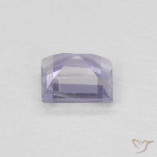 0.12 карата, натуральный Medium Light-Violet Иолит, Квадрат, Чистота VVS