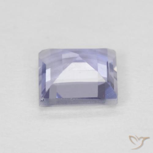0.28 карата, натуральный Medium Light-Violet Иолит, Квадрат, Чистота VVS