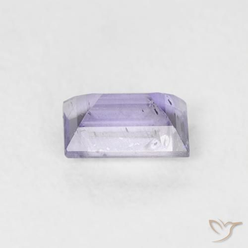 0.27 карата, натуральный Medium Light-Violet Иолит, Огранка Багет, SI