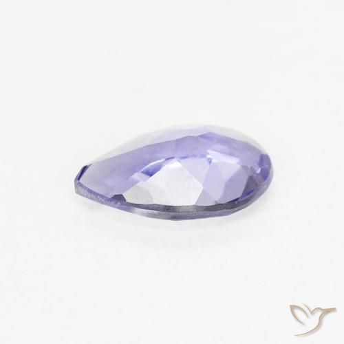 0.28 карата, натуральный Medium Light-Violet Иолит, Форма груши, Чистота VS