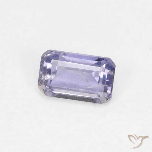 0.32 карата, натуральный Medium Light-Violet Иолит, Октагон / Изумрудная Огранка, VS-SI