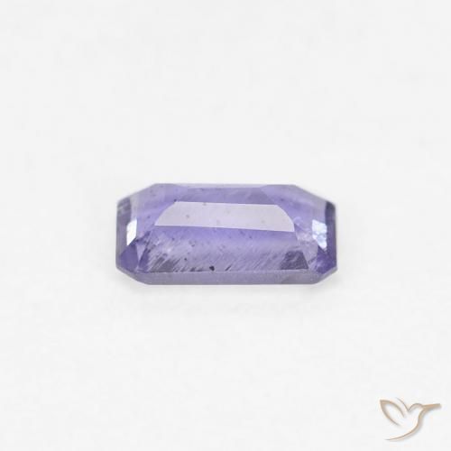 0.25 карата, натуральный Medium Light-Violet Иолит, Октагон / Изумрудная Огранка, VS-SI