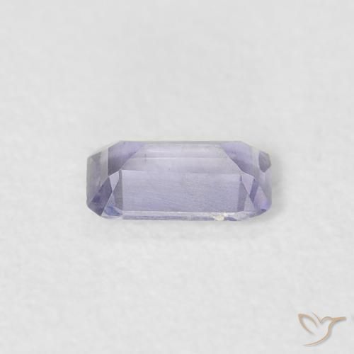 0.18 карата, натуральный Medium Light-Violet Иолит, Октагон / Изумрудная Огранка, VS-SI