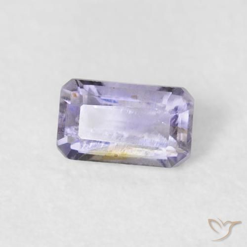 0.29 карата, натуральный Medium Light-Violet Иолит, Октагон / Изумрудная Огранка, VS-SI
