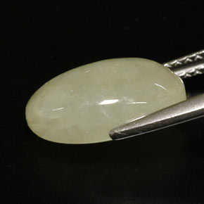 5.89 карата, натуральный Многоцветный Жадеит, Прозрачный, Полупрозрачный