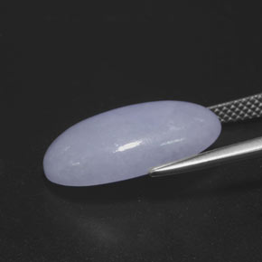 9.81 карата, натуральный Лаванда Жадеит, Огранка Овал, Непрозрачный