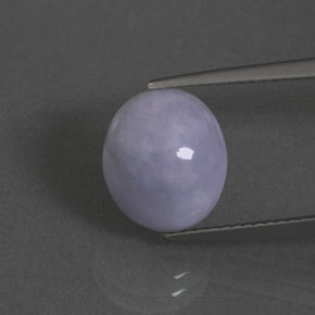 5.09 карата, натуральный Лаванда Жадеит, Огранка Овал, Непрозрачный