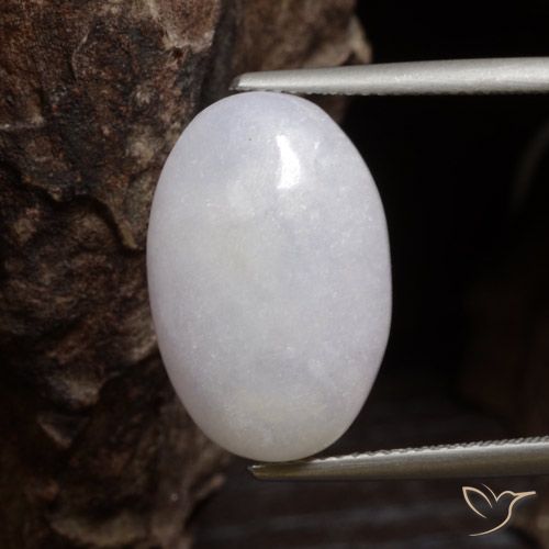 15.67ct Натуральный Серый Жадеит, Овал, Непрозрачный