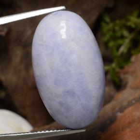 23.85 карата, натуральный Светло-фиолетовый Жадеит, Огранка Овал, Непрозрачный