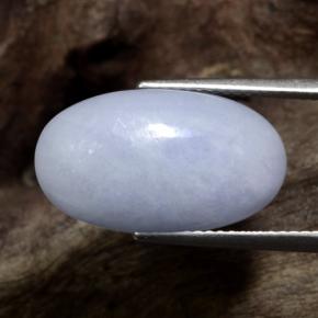 10.94 карата, натуральный Светло-фиолетовый Жадеит, Огранка Овал, Непрозрачный