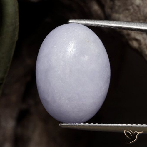 16.12ct Натуральный Светло-фиолетовый Жадеит, Овал, Непрозрачный