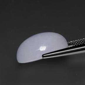 15.97 карата, натуральный Лаванда Жадеит, Овал, Непрозрачный