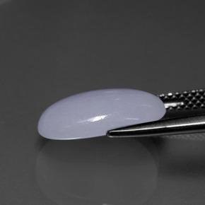 4.50 карата, натуральный Лаванда Жадеит, Огранка Овал, Полупрозрачный