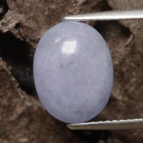 4.28 карата, натуральный Лаванда Жадеит, Огранка Овал, Непрозрачный