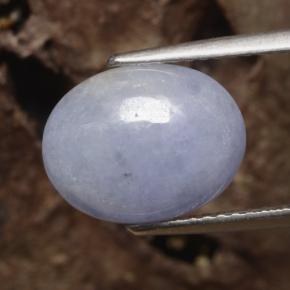 4.28 карата, натуральный Лаванда Жадеит, Огранка Овал, Непрозрачный