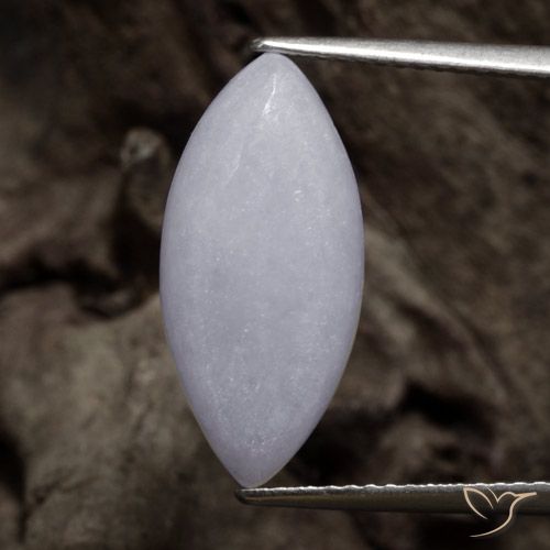 4.90ct Натуральный Серый Жадеит, Маркиза, Полупрозрачный
