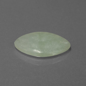 5.03 карата, натуральный Зеленый Жадеит, Маркиза, Полупрозрачный