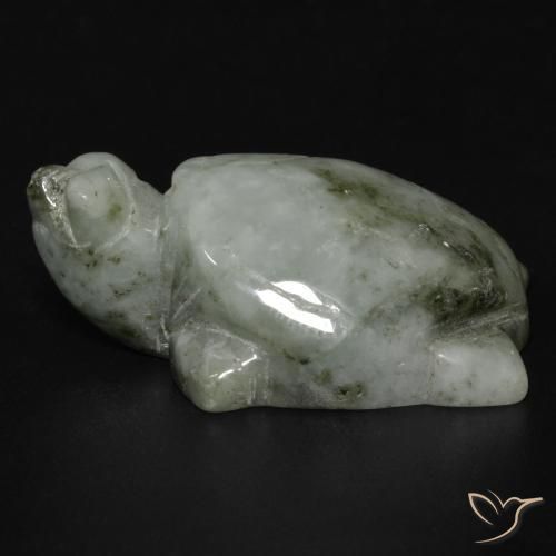 80.14ct Натуральный Средний зеленый Жадеит, причудливая, Непрозрачный