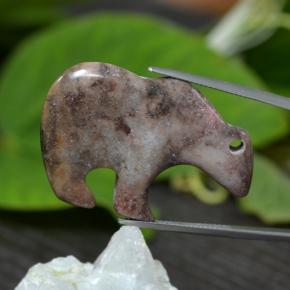 47.04 карата, натуральный Многоцветный Яшма, Необычная форма, Непрозрачный