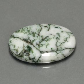 17.12 карата, натуральный Многоцветный Яшма, Огранка Овал, Непрозрачный