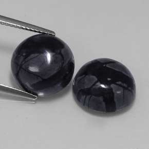  карата, натуральный Многоцветный Яшма, Огранка Круг, Непрозрачный