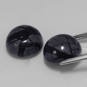  карата, натуральный Многоцветный Яшма, Огранка Круг, Непрозрачный