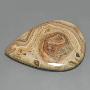 134.40 карата, натуральный Многоцветный Яшма, Форма груши, Непрозрачный