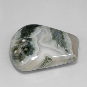 29.53 карата, натуральный Многоцветный Яшма, Необычная форма, Непрозрачный