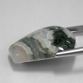 29.53 карата, натуральный Многоцветный Яшма, Необычная форма, Непрозрачный