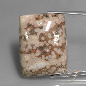 47.73ct Натуральный Многоцветный Яшма, Огранка Багет, Непрозрачный