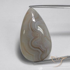 26.74ct Натуральный Многоцветный Яшма, Форма груши, Непрозрачный