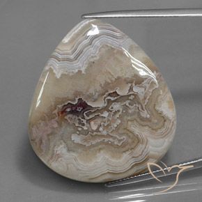 40.15ct Натуральный Многоцветный Яшма, Форма груши, Непрозрачный