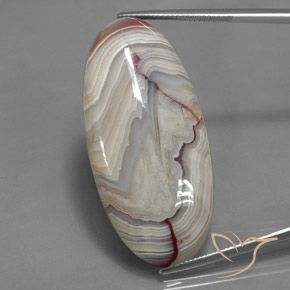 43.89ct Натуральный Многоцветный Яшма, Овал, Непрозрачный