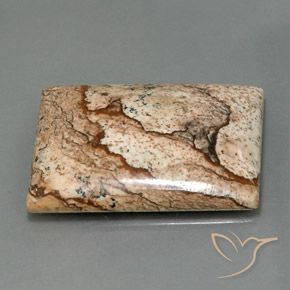 32.44 карата, натуральный Многоцветный Яшма, Огранка Багет, Непрозрачный