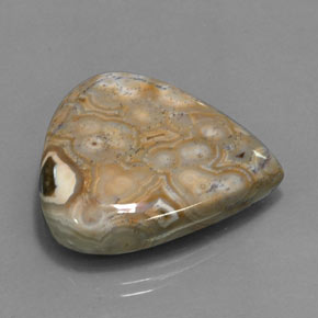 38.48 карата, натуральный Многоцветный Яшма, Форма груши, Непрозрачный