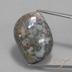 45.73ct Натуральный Многоцветный Яшма, причудливая, Непрозрачный