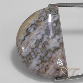 30.93ct Натуральный Многоцветный Яшма, причудливая, Непрозрачный
