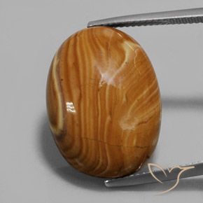 16.90ct Натуральный Многоцветный Яшма, Овал, Непрозрачный