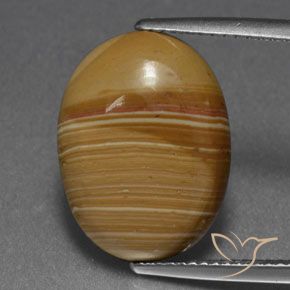 6.73ct Натуральный Многоцветный Яшма, Овал, Непрозрачный