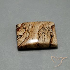 32.75 карата, натуральный Многоцветный Яшма, Огранка Багет, Непрозрачный