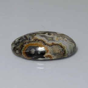 12.43 карата, натуральный Многоцветный Яшма, Огранка Овал, Непрозрачный