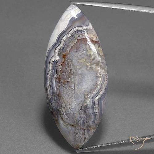 31.90ct Натуральный Многоцветный Яшма, Маркиза, Непрозрачный
