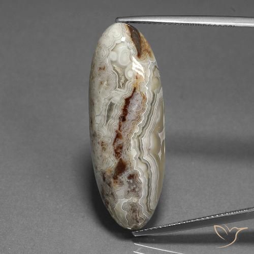 23.27ct Натуральный Многоцветный Яшма, Овал, Непрозрачный