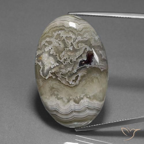 47.98ct Натуральный Многоцветный Яшма, Овал, Непрозрачный