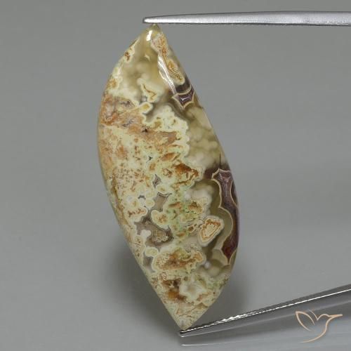 18.71ct Натуральный Многоцветный Яшма, причудливая, Непрозрачный