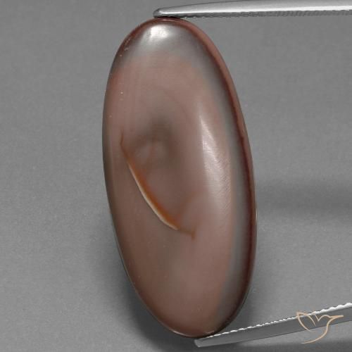 19.40ct Натуральный Многоцветный Яшма, Овал, Непрозрачный